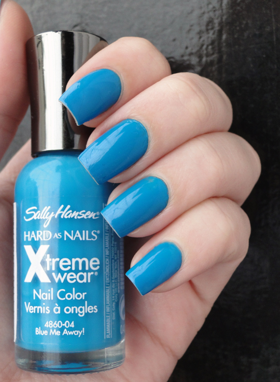 . Just Bru . Blue me Away! Sally Hansen