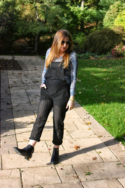 Lace Overalls