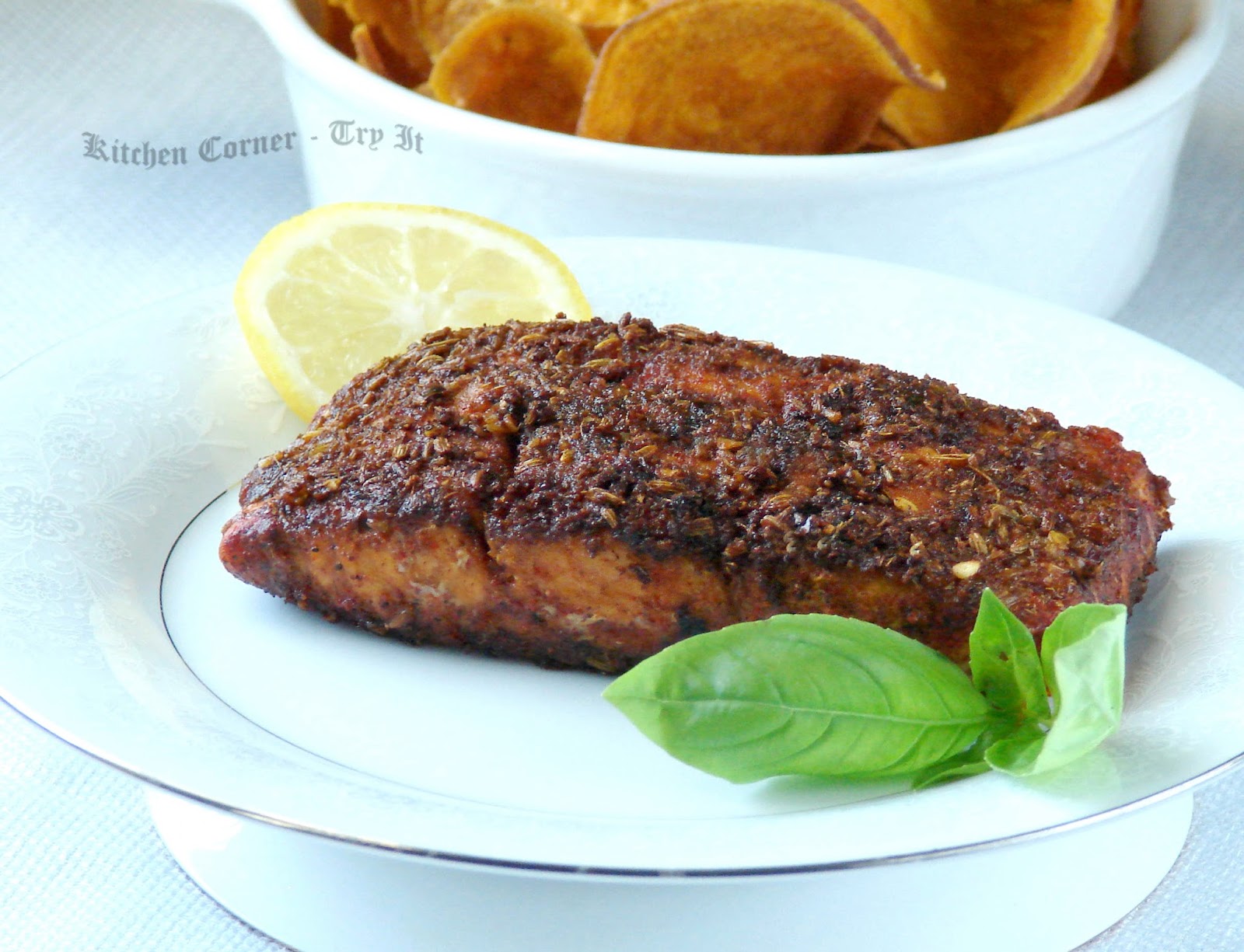 Spicy Salmon Fish Fry