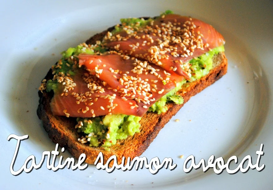 Tartine saumon avocat ! | Sabine Oignons