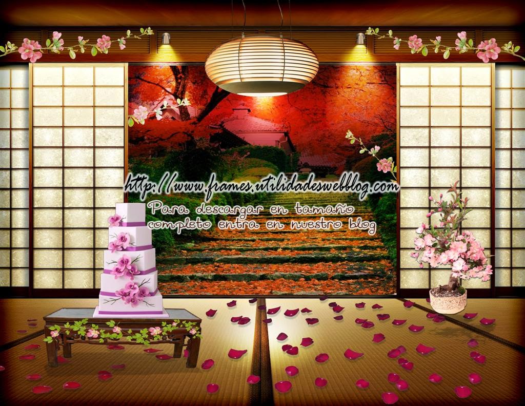 Fondo para 15 años al estilo japonés