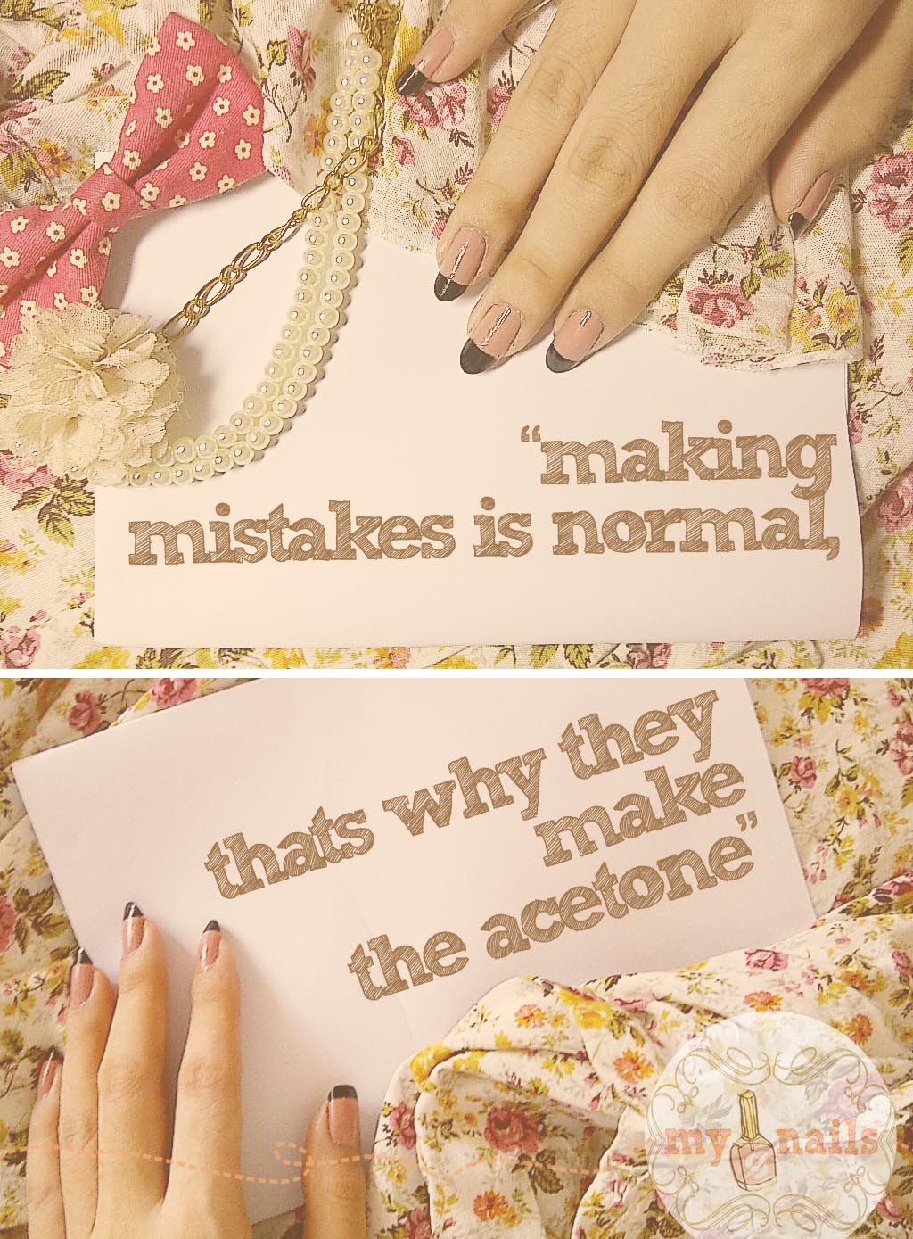 mayang's nails ♥: My Nails' Quotes