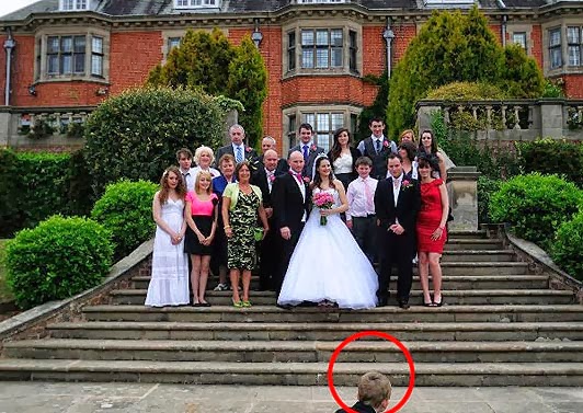 Awkward Wedding photo