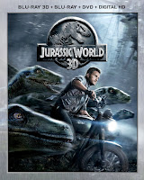 Jurassic World 3D Blu-Ray Cover