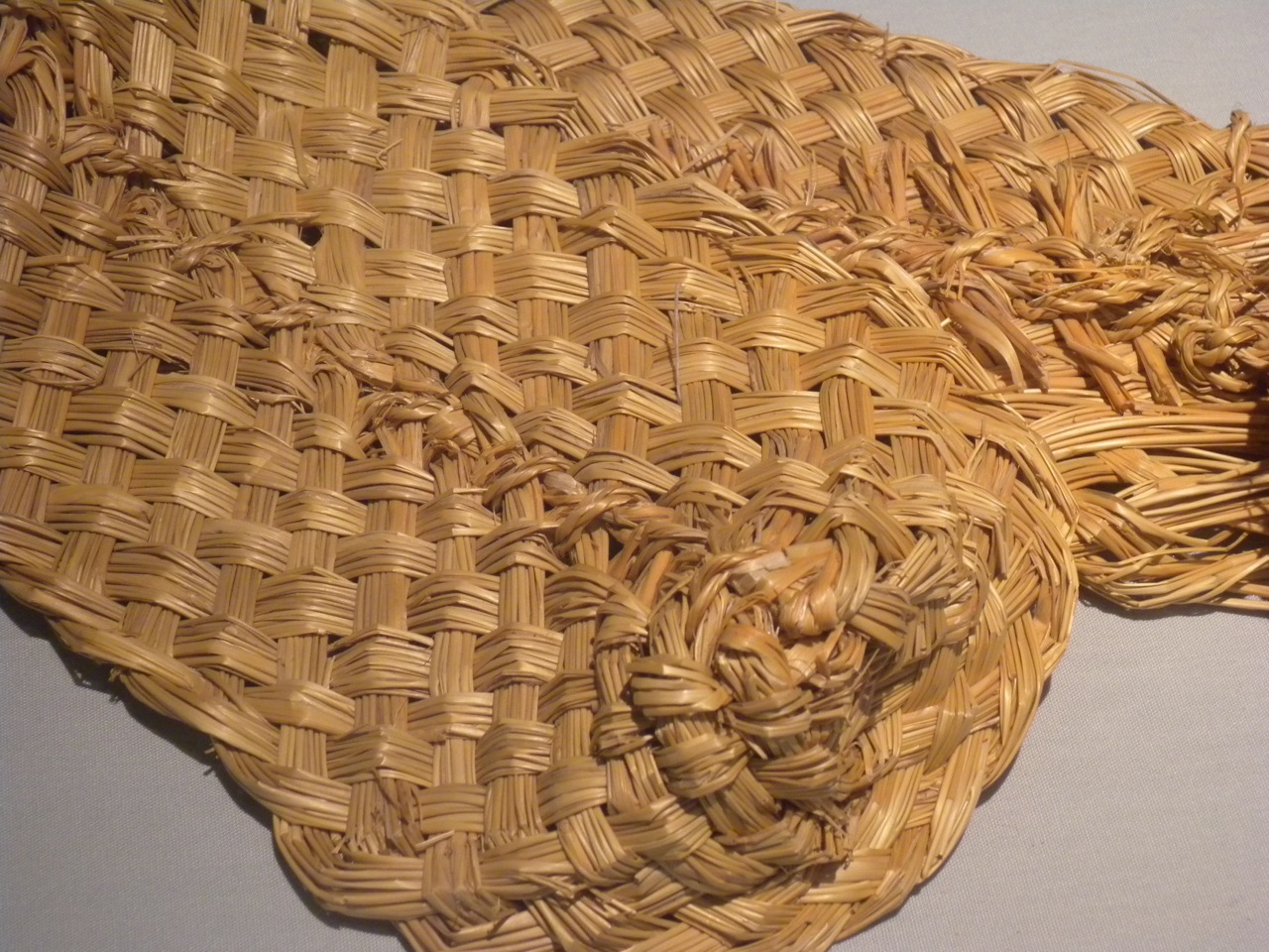 Weaver of Grass Marram weaving on Anglesey