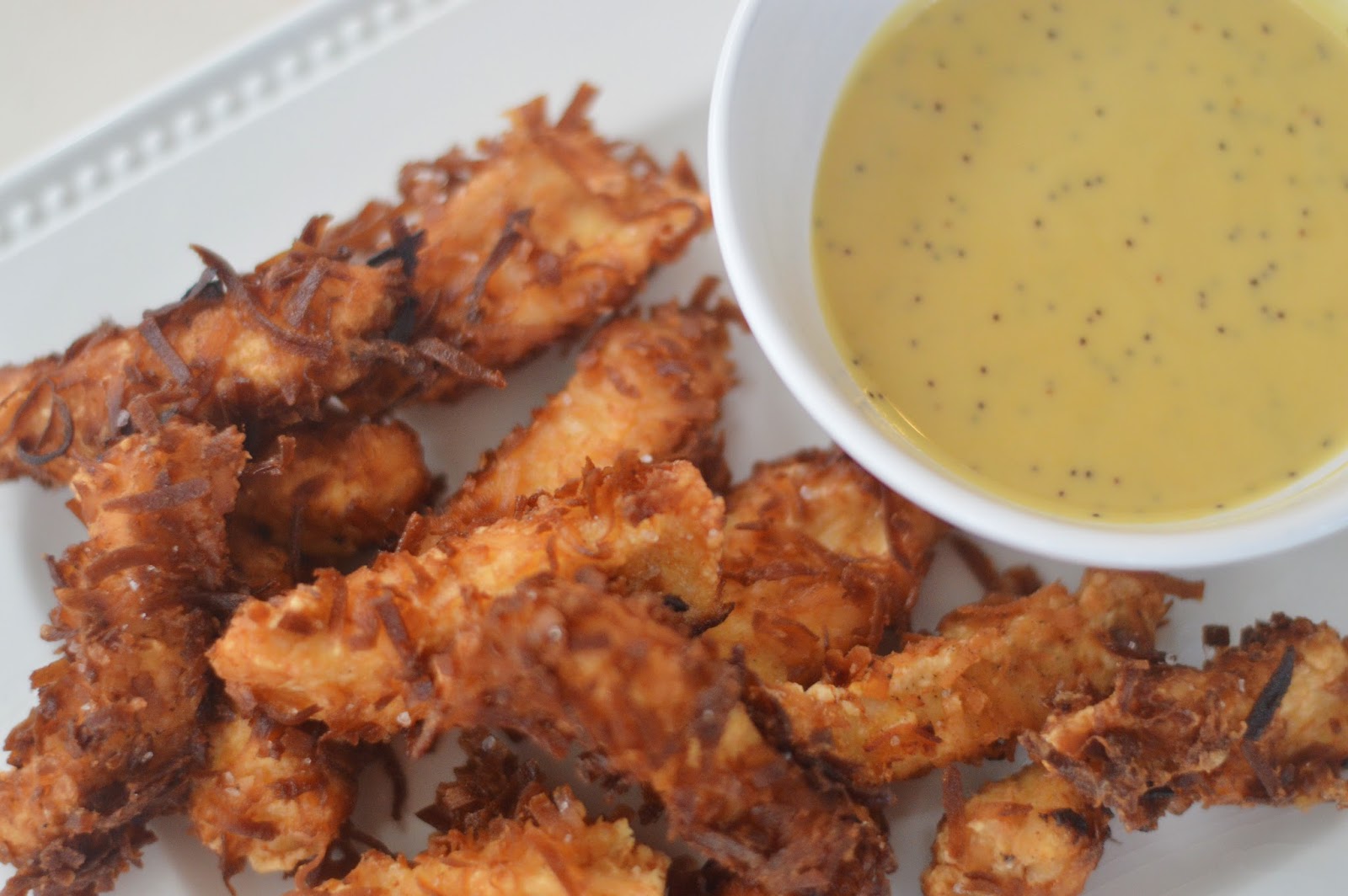 The Art of Comfort Baking Sweet and Spicy Chicken Tenders with Poppy