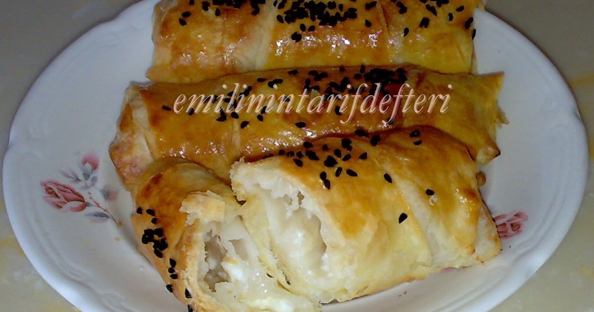 yemek yapmak da bir sanattır&hellip; peynirli buzluk böreği