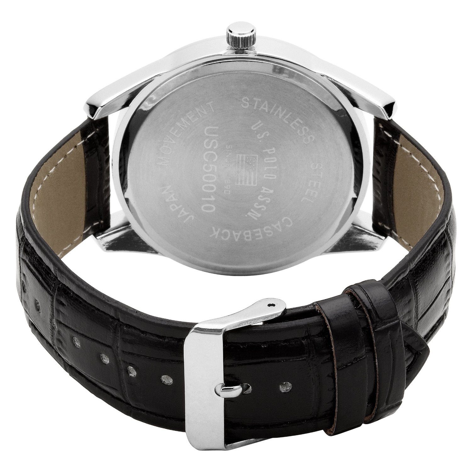 us polo watch US Polo Watch Luminous Analog Display Digital Black