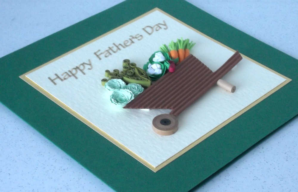 Paper Daisy Cards Paper quilling Father's Day cards