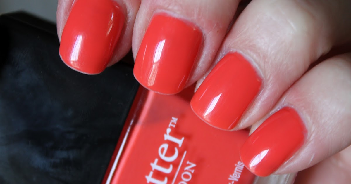 7. Butter London Nail Lacquer in "Jaffa" - wide 7