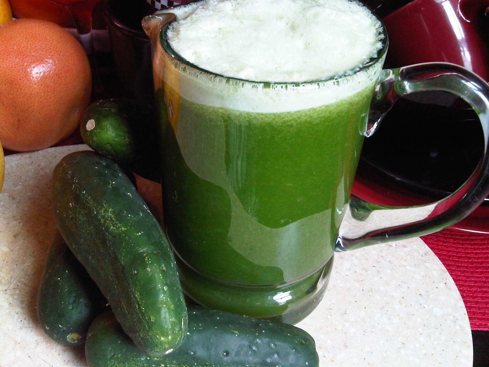 Smoothies & MORE Fresh Cucumber Juice.