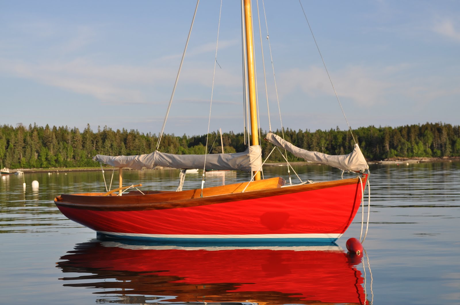Postcards from JR and Christa Building a Boat at the WoodenBoat School