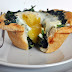 Egg and spinach cups