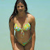 Hot NRI Aunty In Two Piece Bikini Enjoying Sun On the Beach