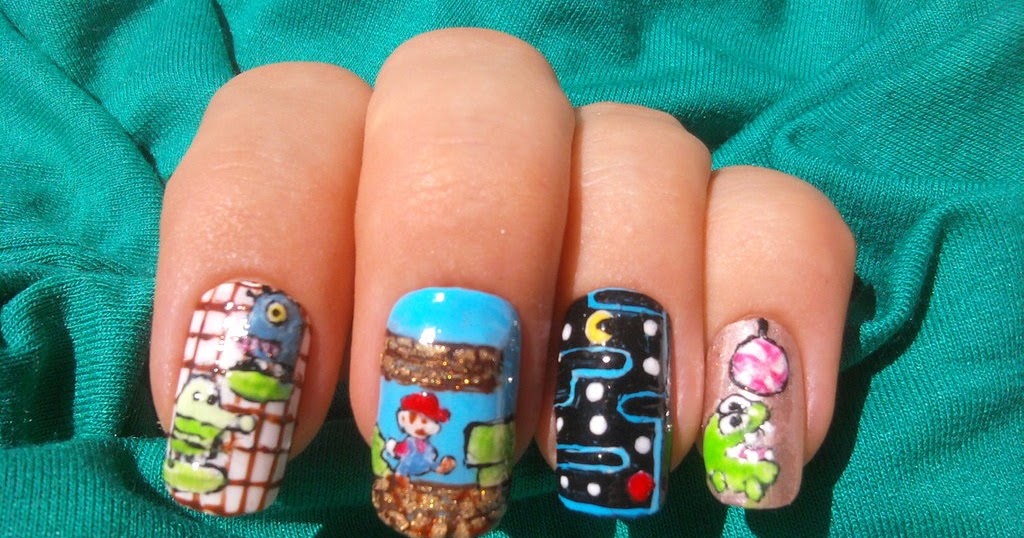 Brush me Blush: Video Game Nail Art