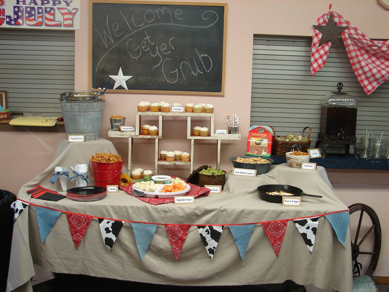 Home on the Range Exchange Farm Theme Baby Shower