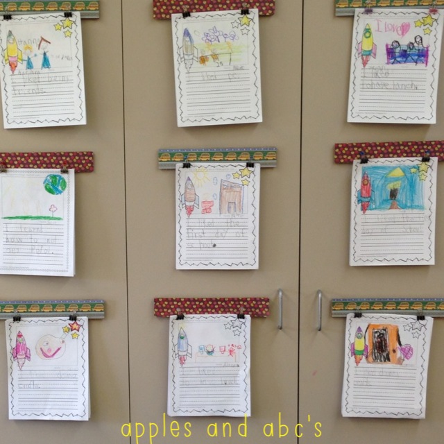 Open House in Kindergarten Apples and ABC's