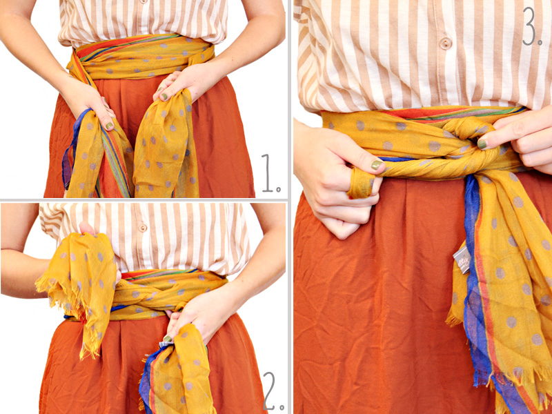 The Paris Market & Brocante Summer Scarf Style