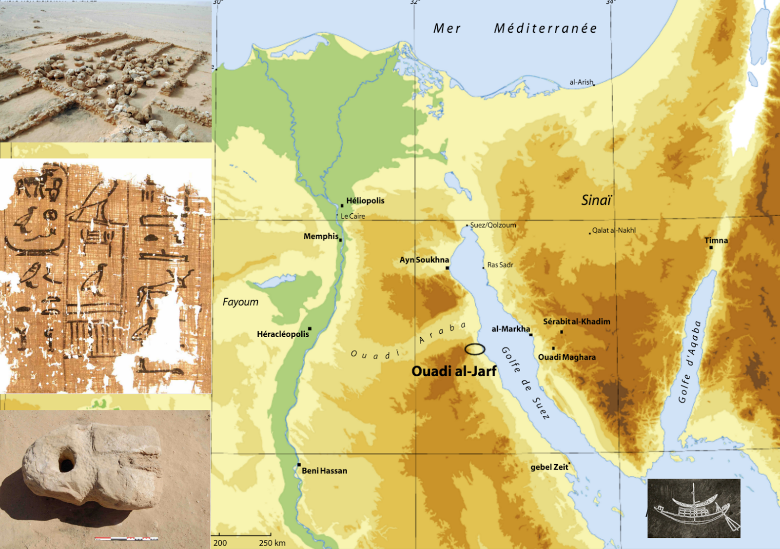 égyptophile Des papyrus datant du règne de Khéops retrouvés dans un