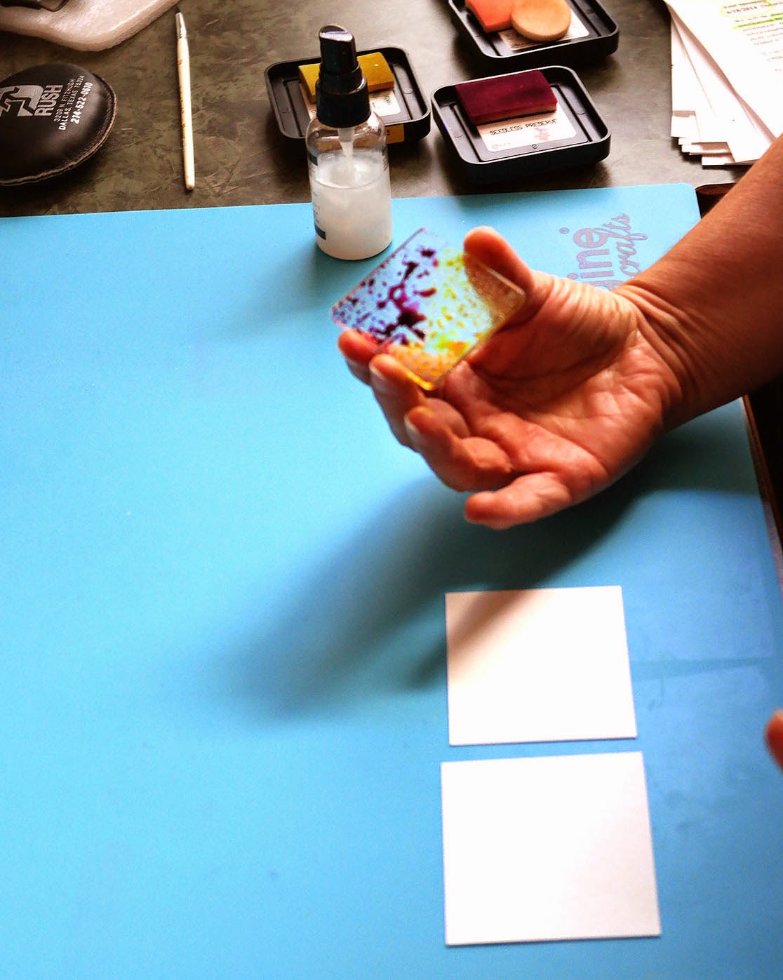 Backporch Acrylic Block Stamping