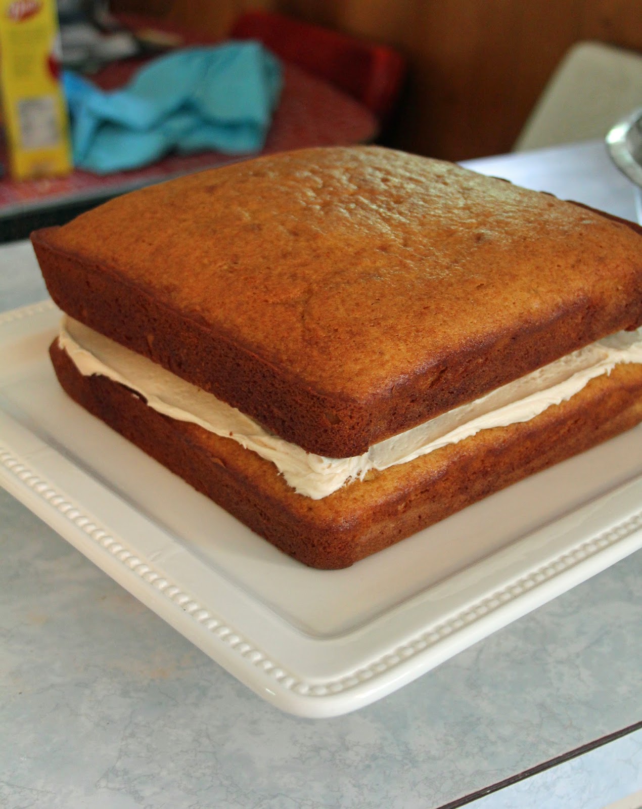 Jo and Sue Caramel Popcorn Cake