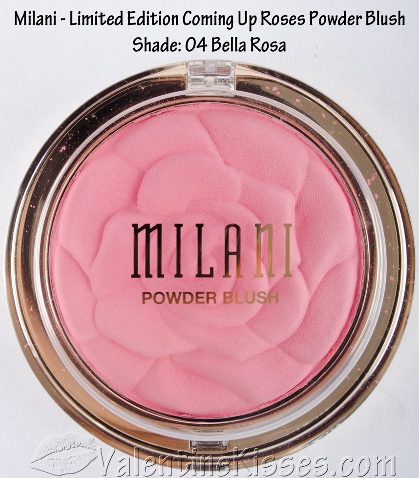 Valentine Kisses Milani Coming Up Roses Limited Edition Powder Blush