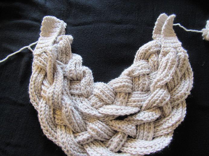 My Hobby Is Crochet: Double Layered Braided Cowl Free Crochet Pattern with ...