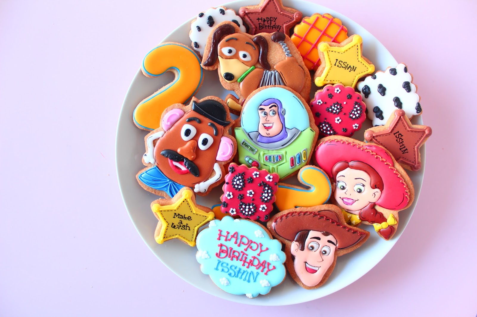 Sweeten Your Day トイストーリーのアイシングクッキー Toy Story Icing Cookies