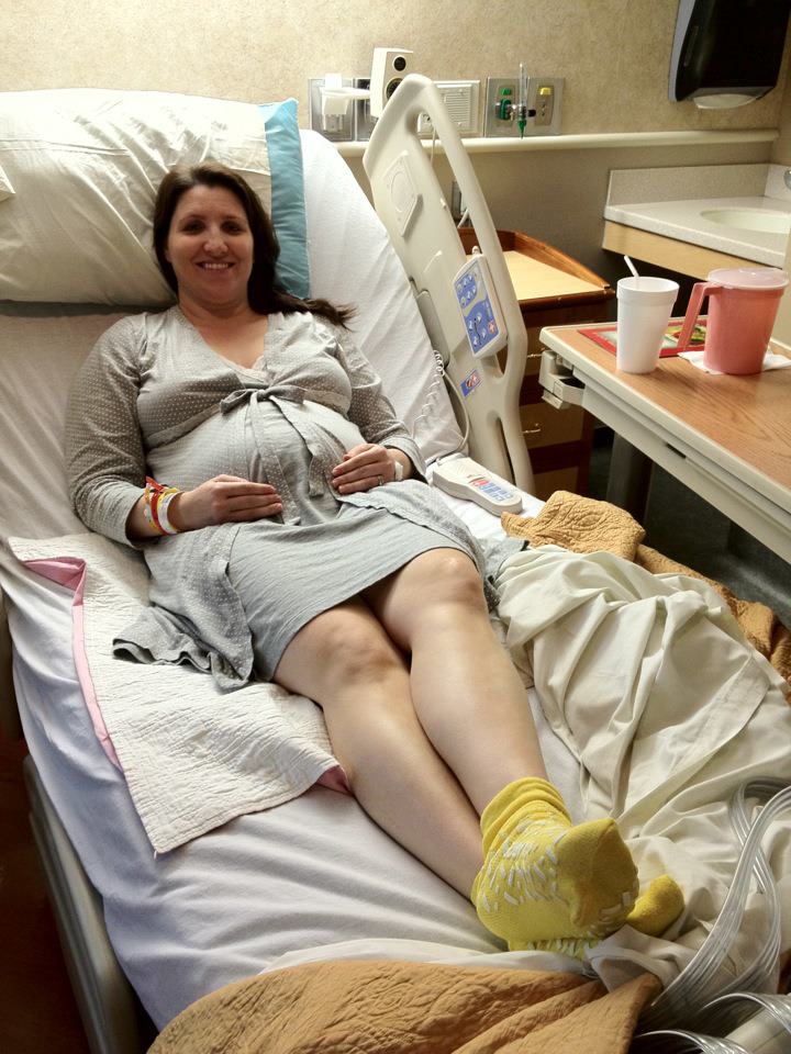 mommaerts blog Hospital Bed Rest