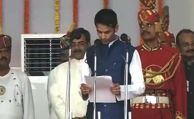 Bihar Governor Ram Nath Kovind made RJD leader Lalu Prasad’s elder son, Tej Pratap Yadav take oath twice after he fumbled upon a word apekshit. During the swearing-in ceremony of Nitish Kumar’s new government Tej Pratap struggled to read out the oath correctly. “It’s apekshit (expectations), not upekshit (neglected),” Kovind told Tej Pratap, a first time MLA and made him read his script again. Bihar Governor Ram Nath Kovind made RJD leader Lalu Prasad’s elder son, Tej Pratap Yadav take oath twice after he fumbled upon a word apekshit. During the swearing-in ceremony of Nitish Kumar’s new government Tej Pratap struggled to read out the oath correctly. “It’s apekshit (expectations), not upekshit (neglected),” Kovind told Tej Pratap, a first time MLA and made him read his script again.