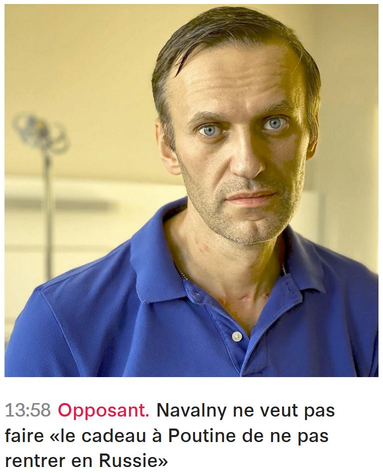 Souviens-toi de Navalny, opposant à Poutine
