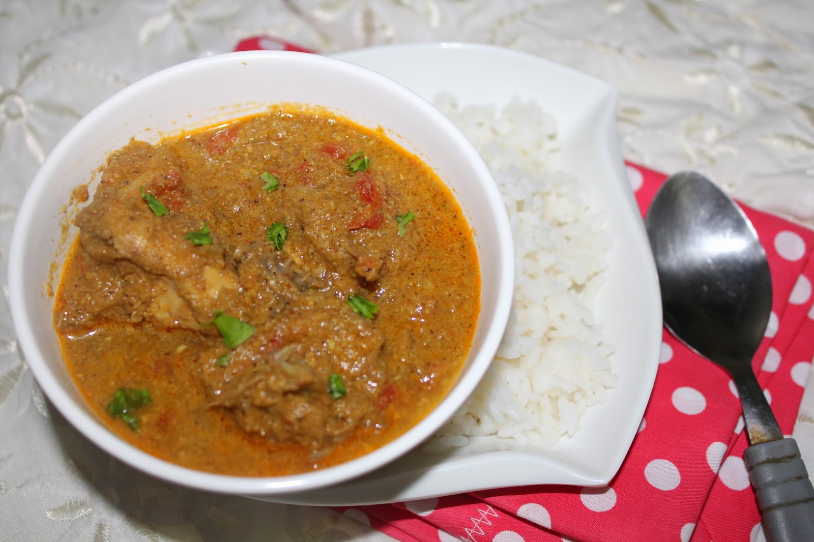 The Passionate Sisters Kaadai kulambu (quail curry)