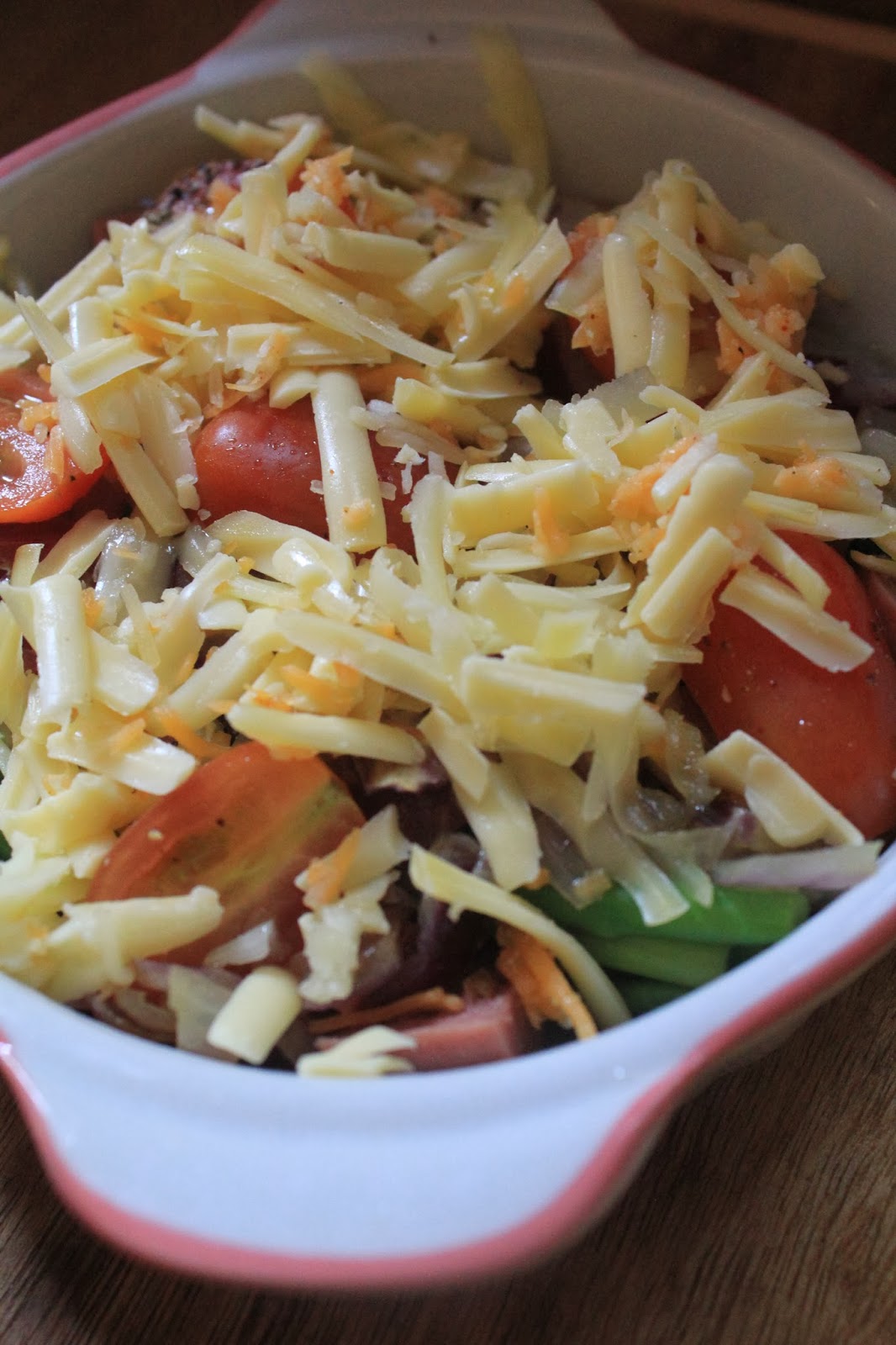 love to cook , love to eat baked broccoli / asparagus