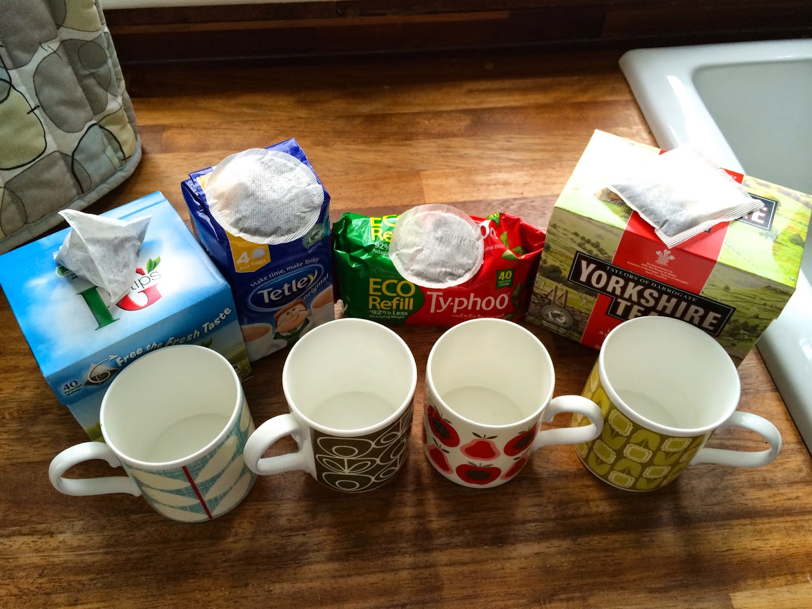 PG Tips vs Yorkshire Tea vs Twinings: Which test the biggest tea