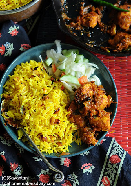 Kerala style Chicken Roast - A Homemaker's Diary