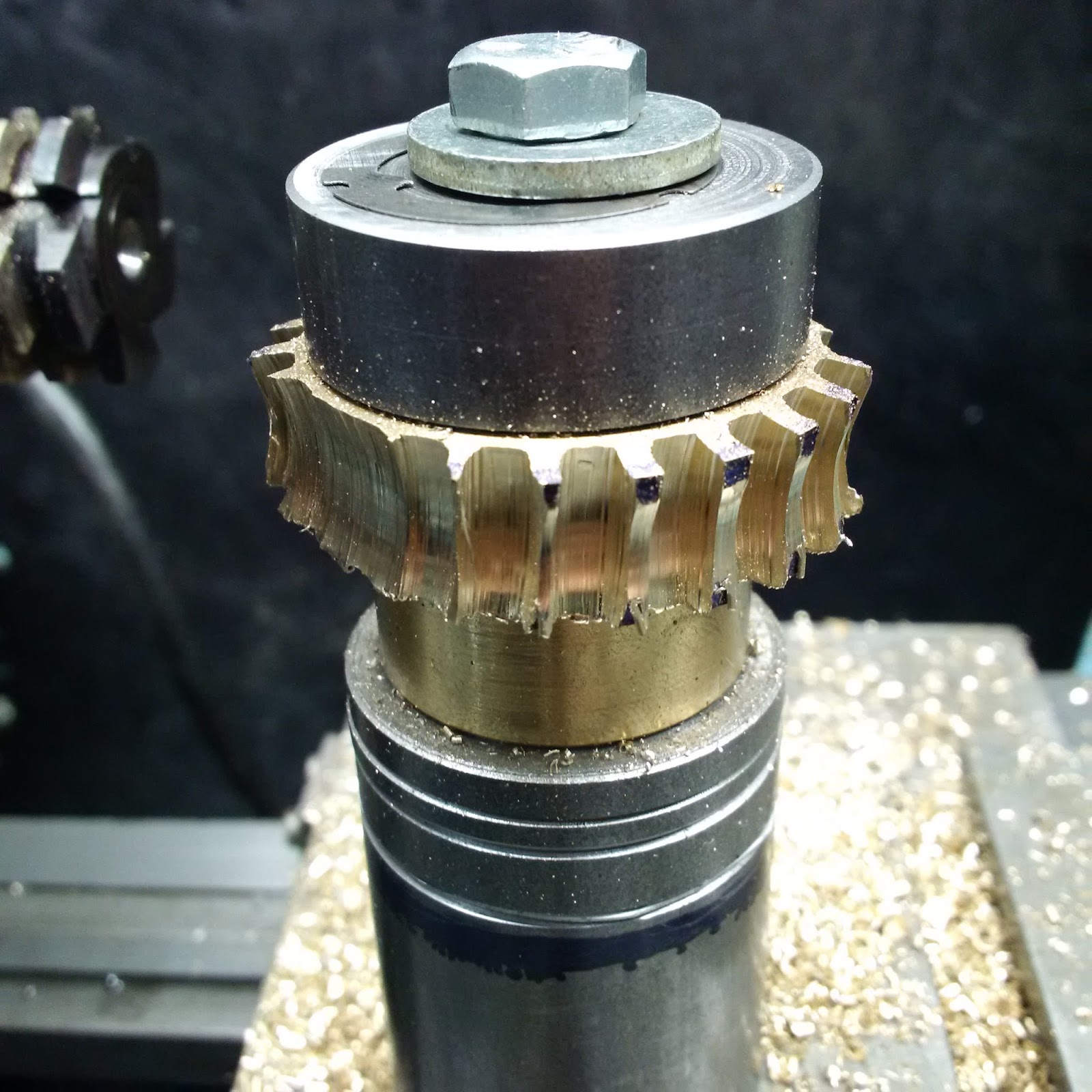 Another Day Another Project Worm And Worm Gear For My Metal Bandsaw