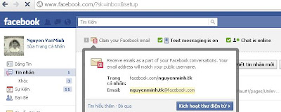 email facebook sign up done