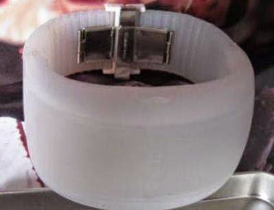odm rubber silicon jam tangan seperti gelang