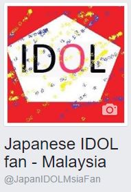 Japanese IDOL fan - Malaysia
