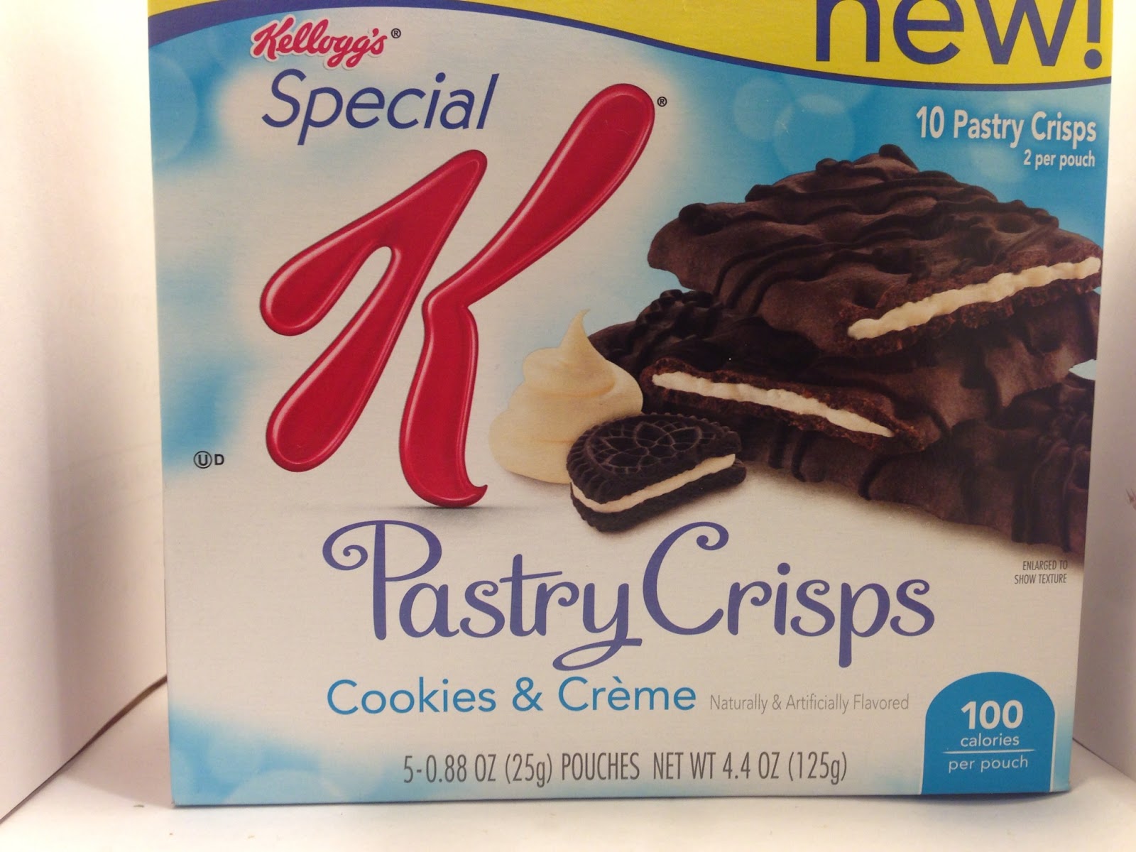 Crazy Food Dude Review Kellogg's Special K Cookies & Creme Pastry Crisps