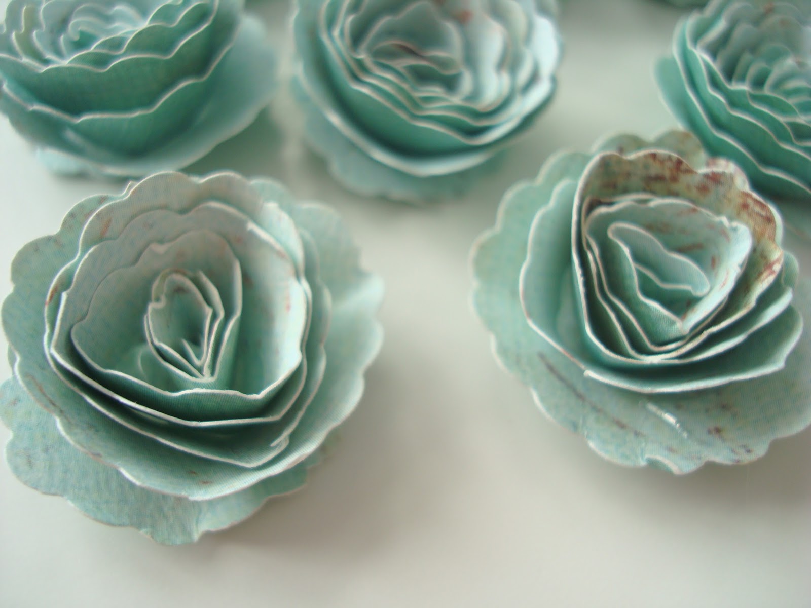 Distinctly Crafted Paper Flowers make or buy?