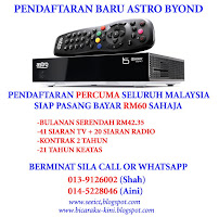 PENDAFTARAN BARU ASTRO BYOND