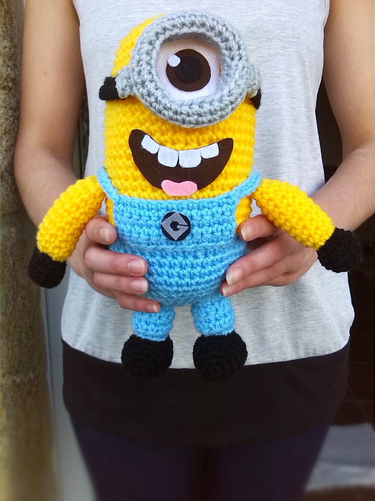 Cafe Con Lana: AMIGURUMI MINION KEVIN