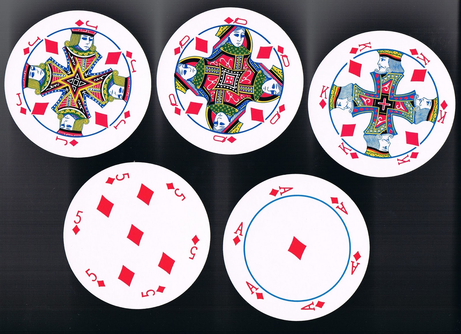 Anthony L. esq Circular playing cards I house of marbles