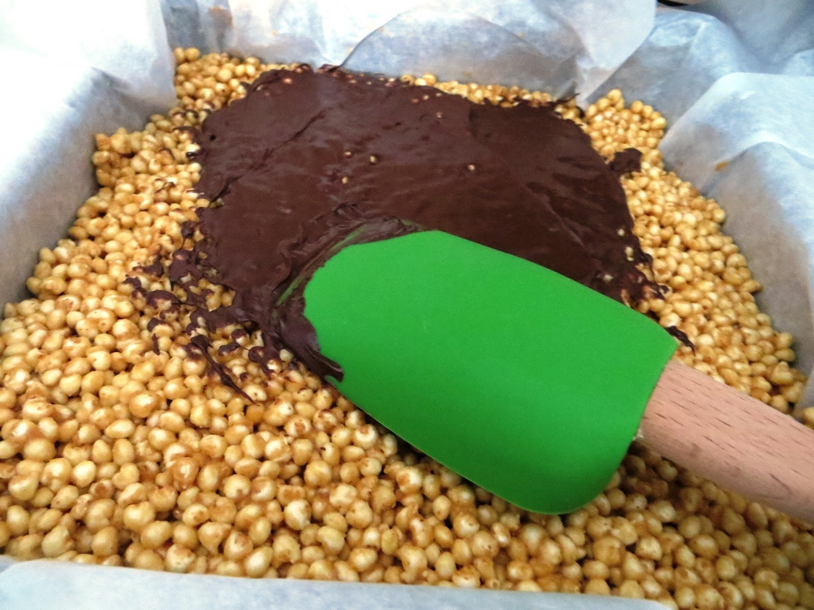 Peanut Butter Millet Puff Squares