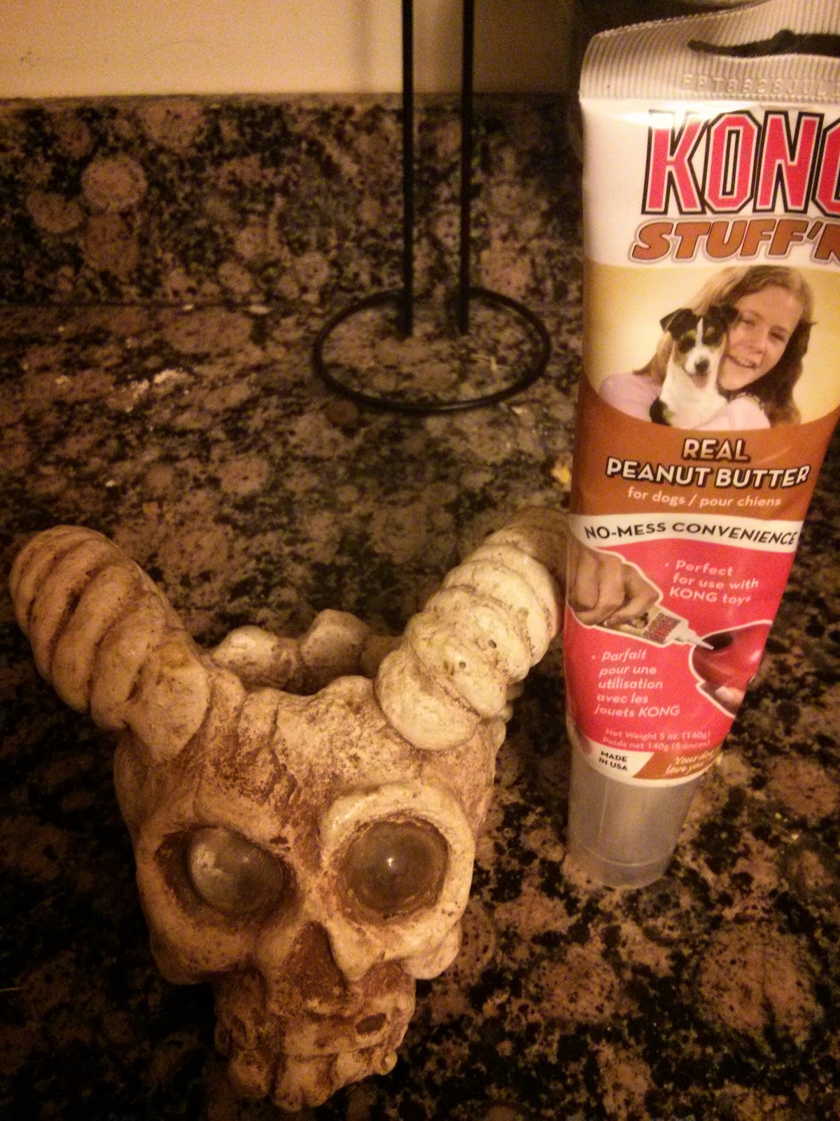 The Dog Geek Treat Tuesday Kong Stuff'n Real Peanut Butter