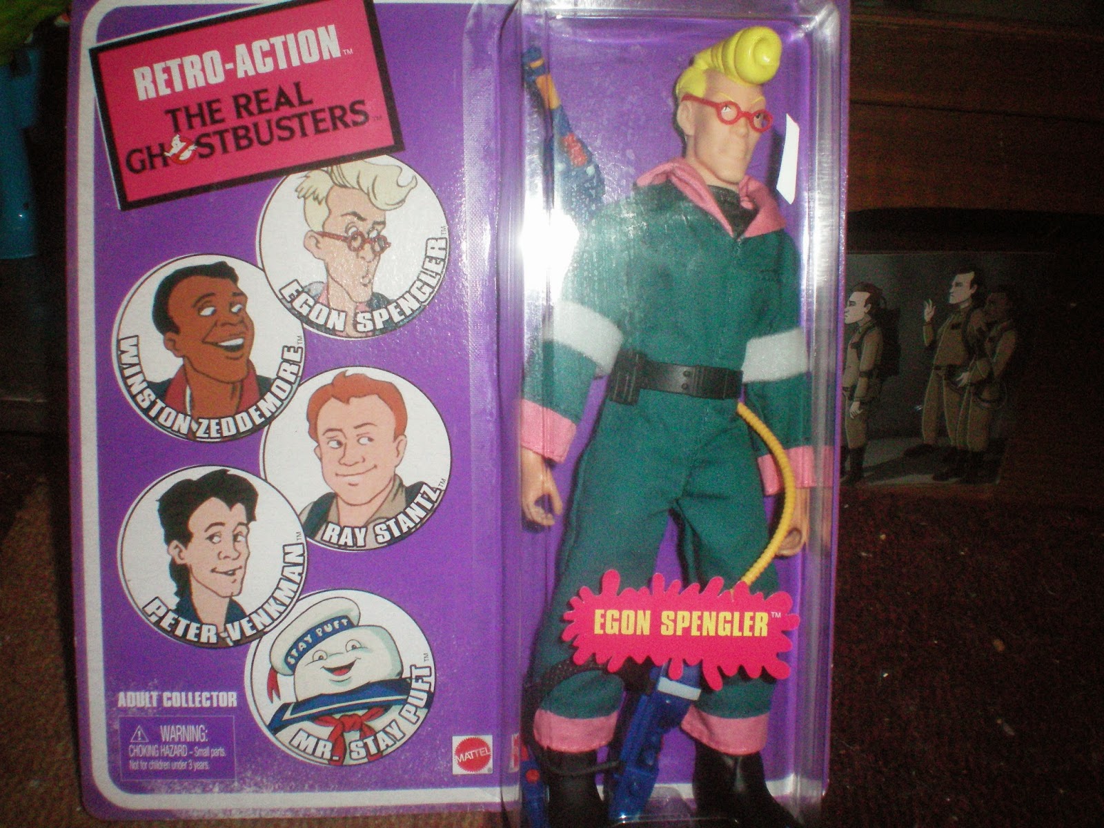 The Mr Ghostbuster Blog Retro Action Egon Spengler