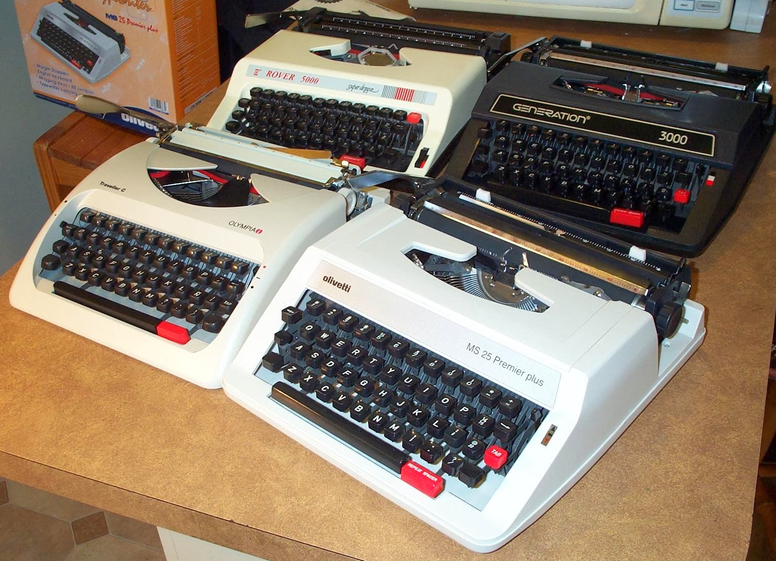 oz.Typewriter Everything New in Portable Typewriters is Old Again