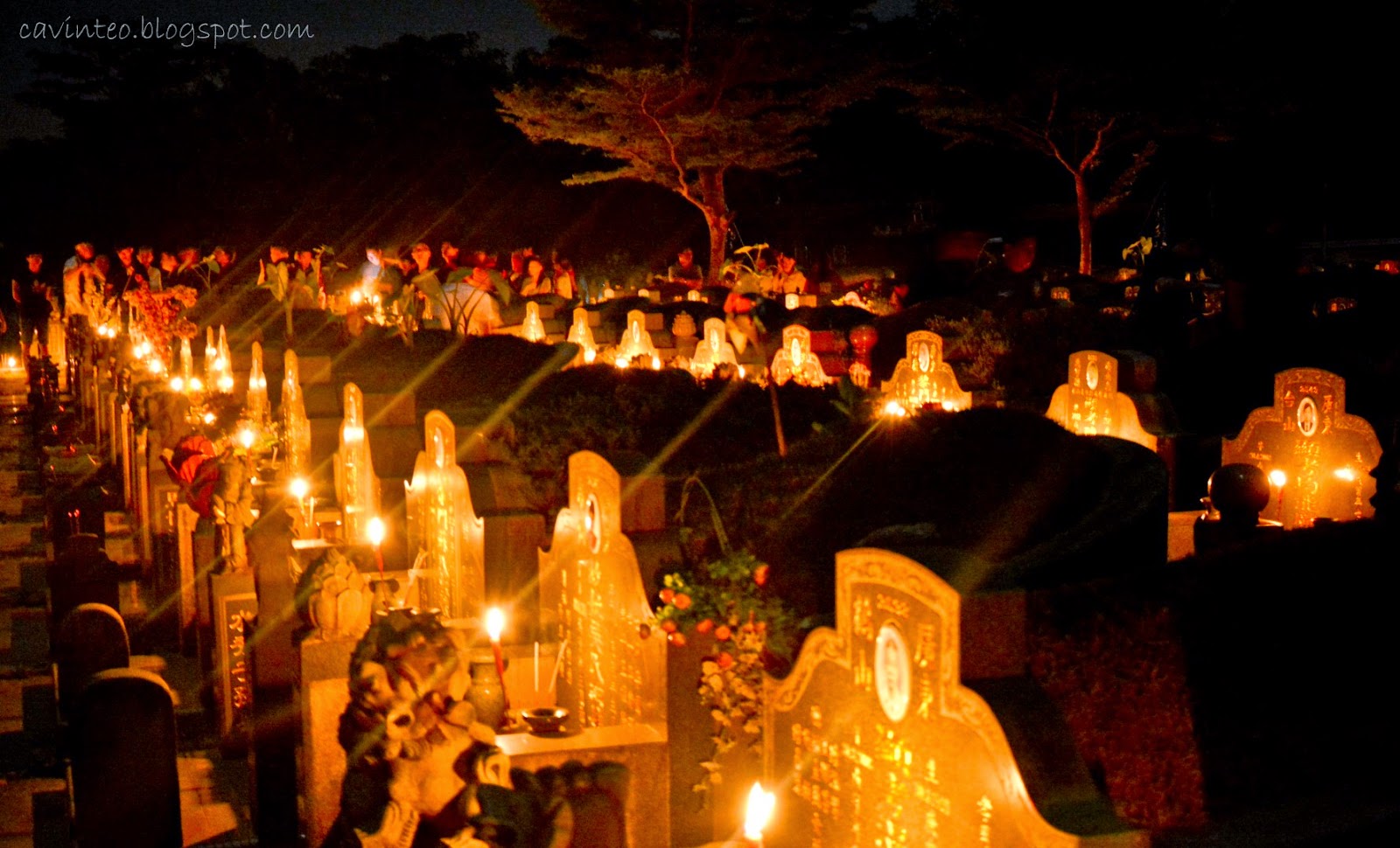 Entree Kibbles: Visiting the Cemetery on Hungry Ghost ...