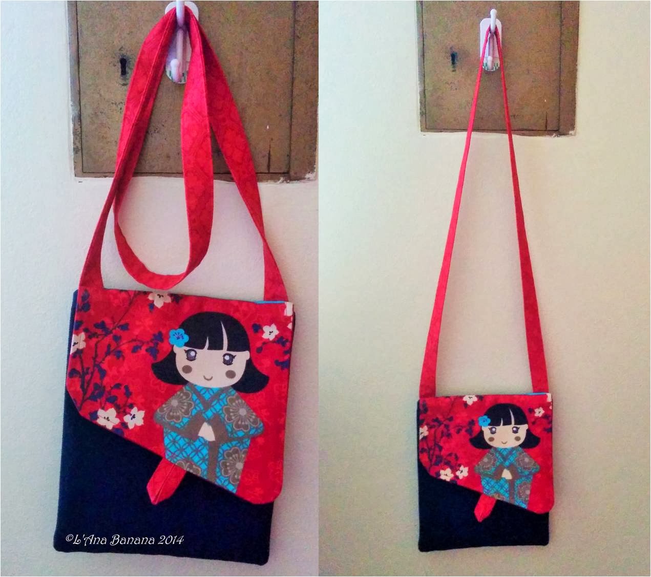 Crafter on the Shore Free Small Messenger Bag Tutorial